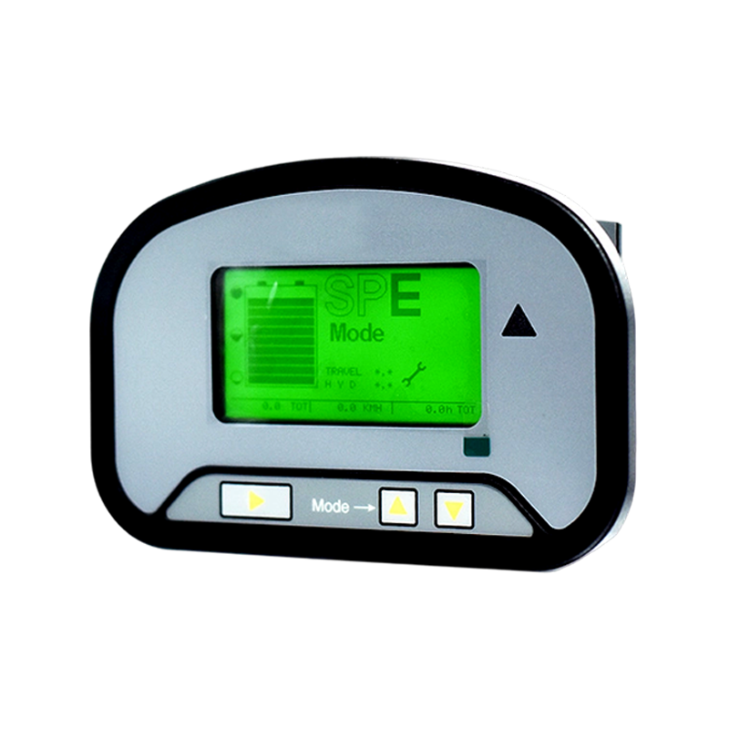 12V বৈদ্যুতিক শিল্প ফর্কলিফ্টের জন্য FLYB-0175 IP65 CAN বাস সেগমেন্ট এলসিডি ড্যাশবোর্ড