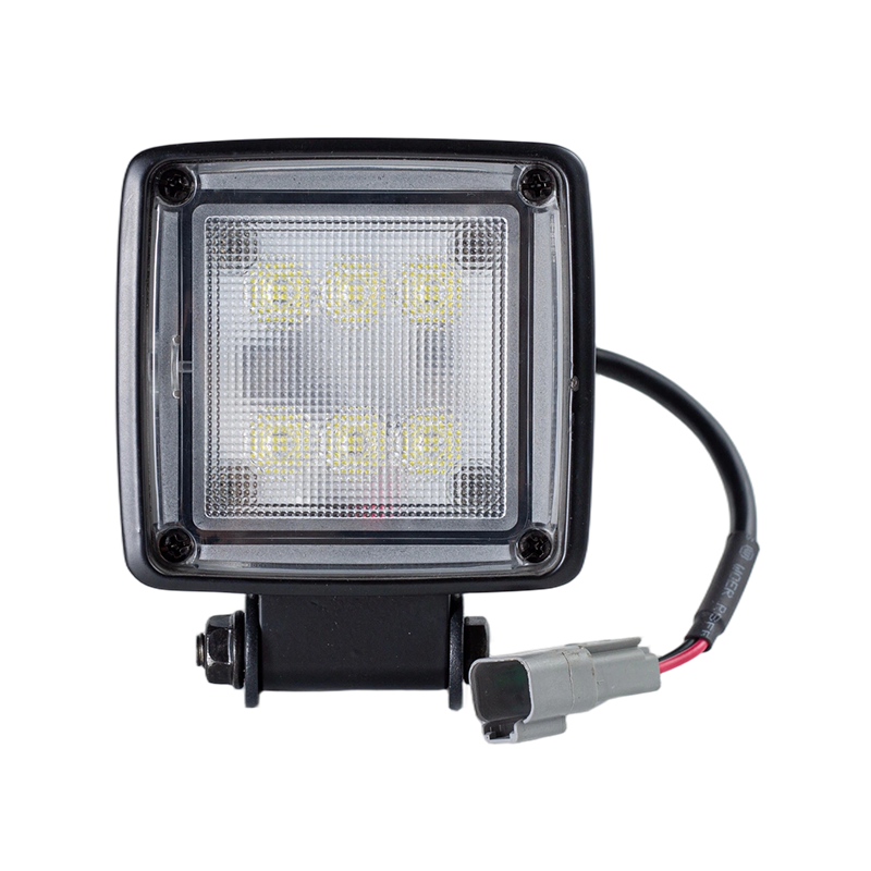 শিল্প যানবাহনের জন্য IP67 001 হেভি-ডিউটি ​​6-এলইডি ওয়ার্ক লাইট