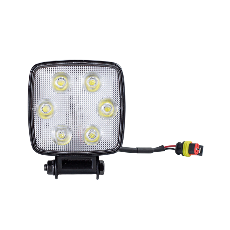 শিল্প যানবাহনের জন্য IP67 002 হেভি-ডিউটি ​​6-LED ওয়ার্ক লাইট