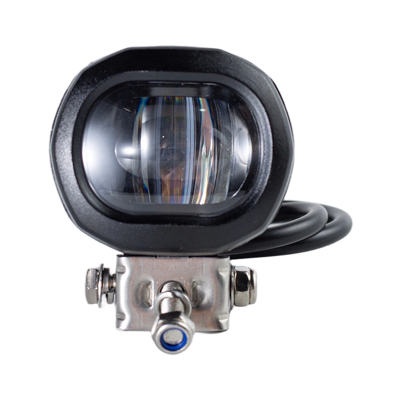 IP67 6W DC9-80V লাল/নীল রৈখিক মরীচি ফর্কলিফ্ট নিরাপত্তা সতর্কতা আলো