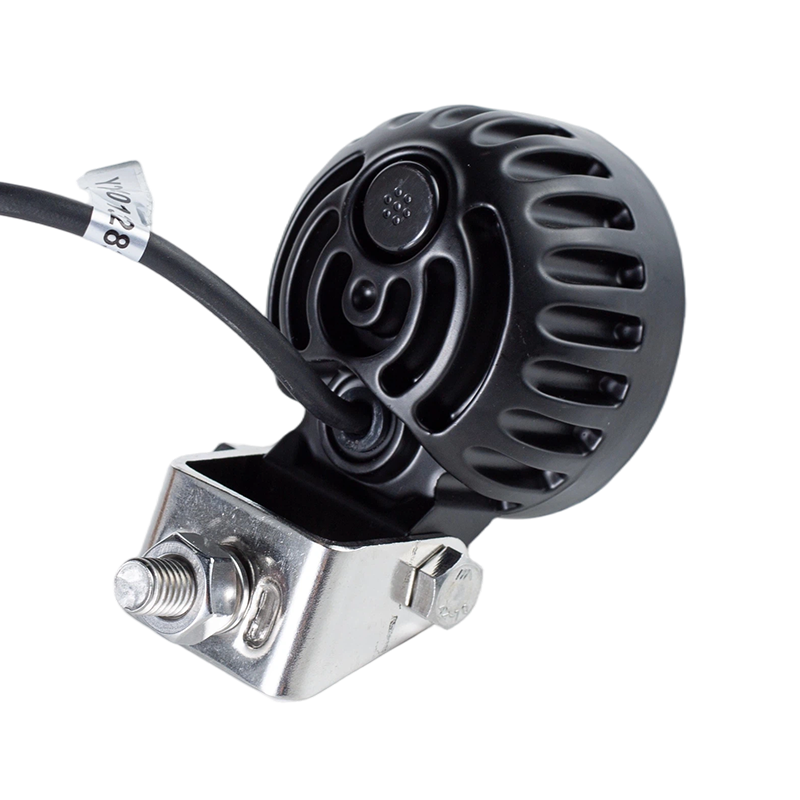 IP67 5W DC9-80V রাউন্ড রেড/ব্লু বিম ফর্কলিফ্ট ডেঞ্জার এরিয়া ওয়ার্নিং লাইট