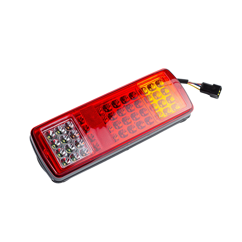 FLDJ-SSWD-002 IP55 6W DC12-24V 3-কালার ইন্টিগ্রেটেড LED রিয়ার টেইল লাইট (টার্ন সিগন্যাল + পজিশন লাইট + রিভার্স লাইট)