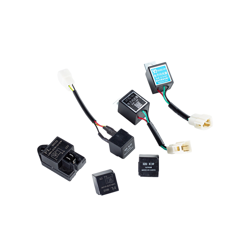 SG252 24V 20A ফর্কলিফ্ট এবং যানবাহনের টার্ন সিগন্যালের জন্য ইলেকট্রনিক ফ্ল্যাশার রিলে