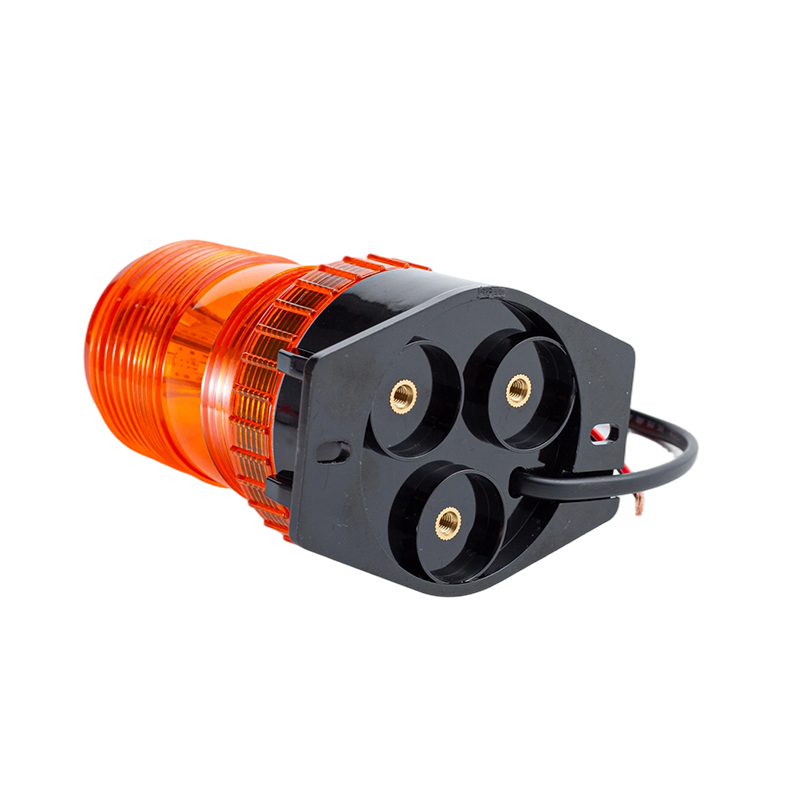 ফর্কলিফ্টের জন্য IP65 8W DC9-80V 360° অ্যাম্বার স্ট্রোব বীকন সতর্কতা আলো