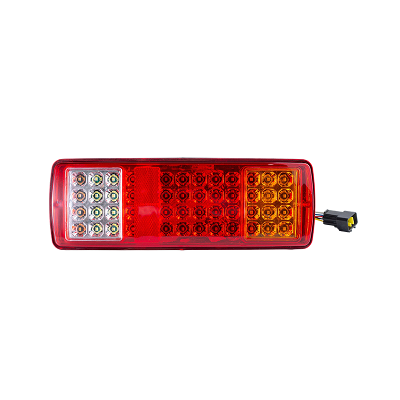 FLDJ-SSWD-002 IP55 6W DC12-24V 3-কালার ইন্টিগ্রেটেড LED রিয়ার টেইল লাইট (টার্ন সিগন্যাল + পজিশন লাইট + রিভার্স লাইট)