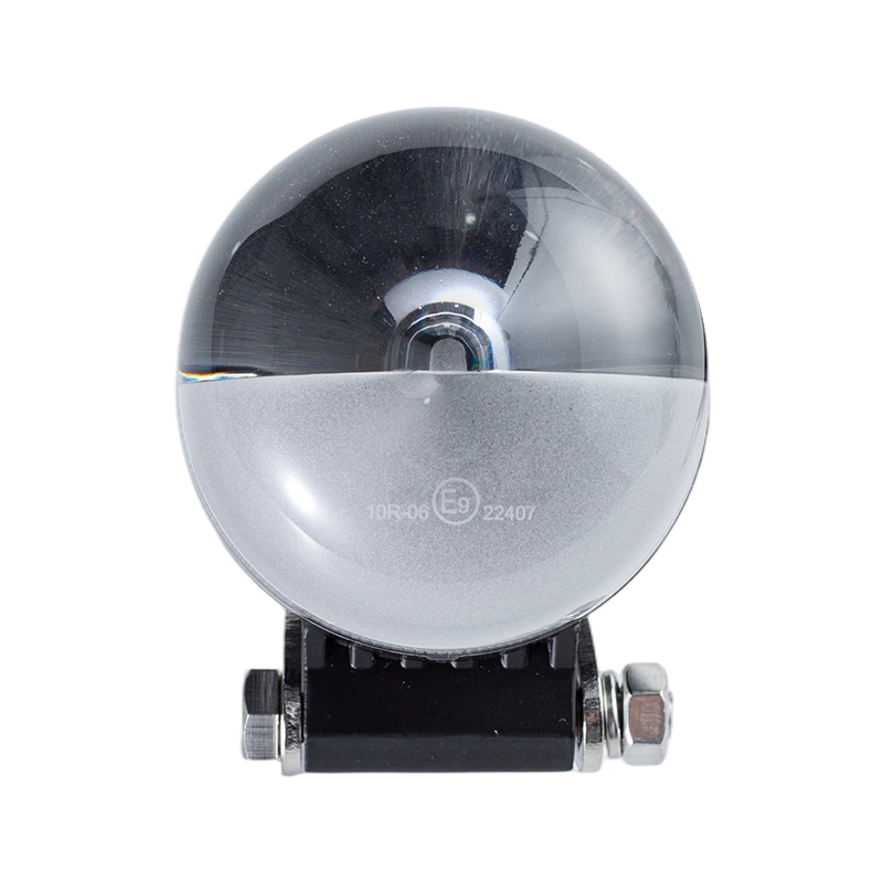 IP67 5W DC9-80V রাউন্ড রেড/ব্লু বিম ফর্কলিফ্ট ডেঞ্জার এরিয়া ওয়ার্নিং লাইট