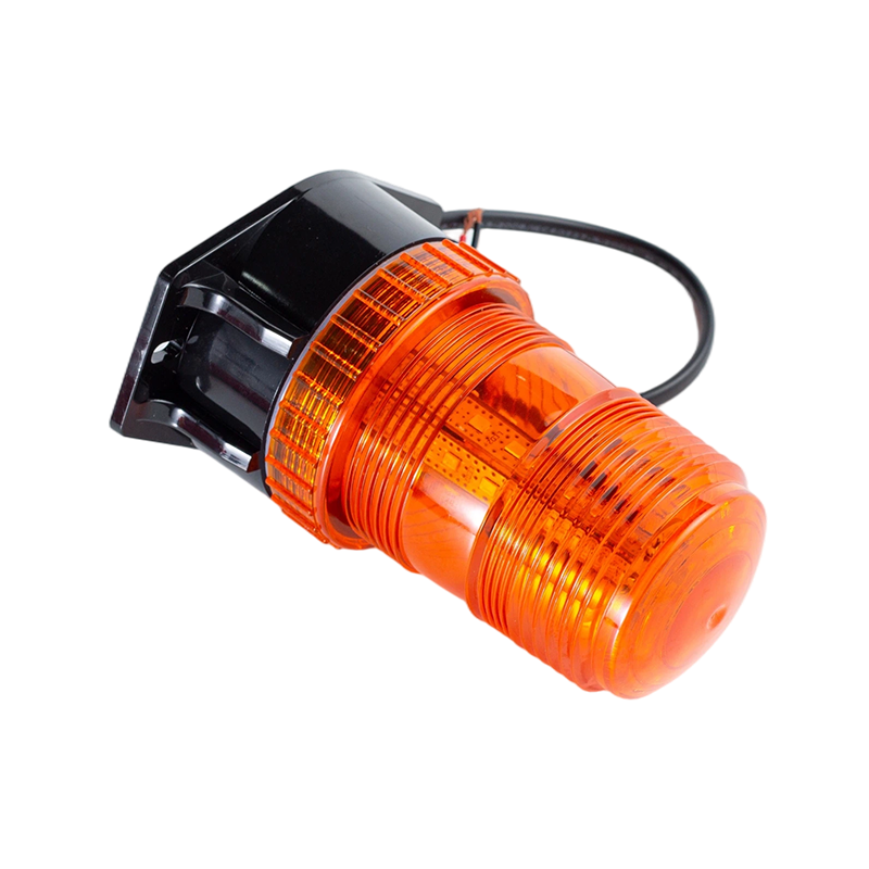 ফর্কলিফ্টের জন্য IP65 8W DC9-80V 360° অ্যাম্বার স্ট্রোব বীকন সতর্কতা আলো