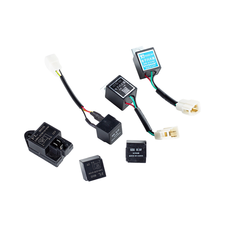 যানবাহনের টার্ন সিগন্যালের জন্য SG152 12V 15A ইলেকট্রনিক ফ্ল্যাশার রিলে