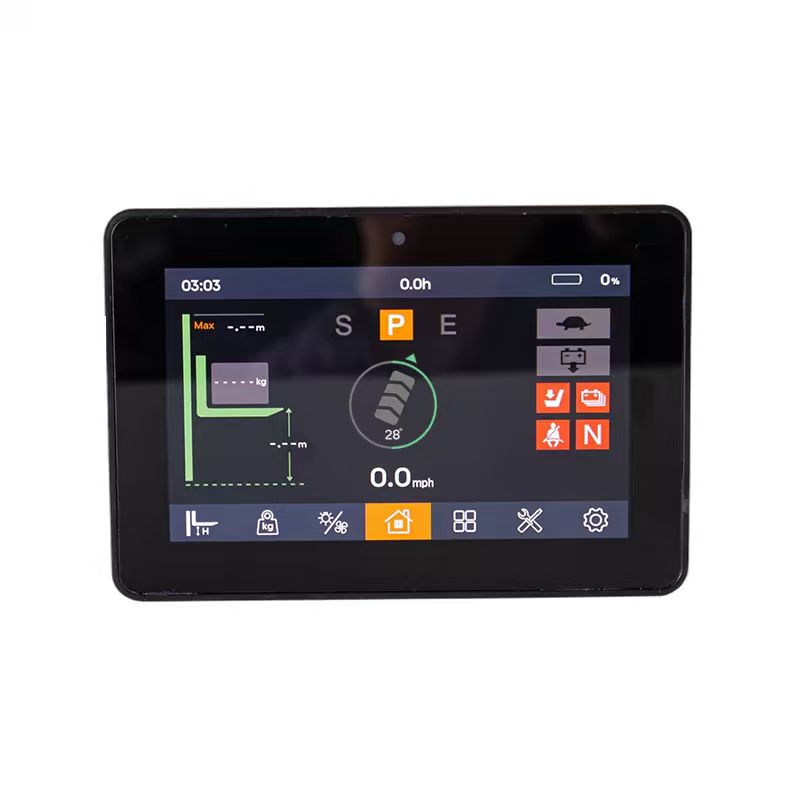 IP66 5-ইঞ্চি ল্যান্ডস্কেপ ক্যান বাস টাচ ড্যাশবোর্ড / DC16V-DC120V ওয়াইড ভোল্টেজ FLYB-1005-1